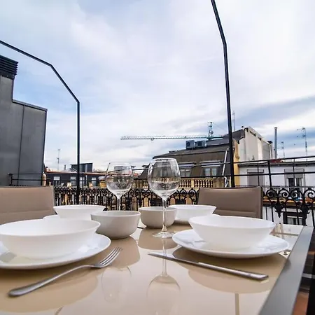 Newly Opened Downtown Roof Terrace By Santiago Apartamento San Sebastián